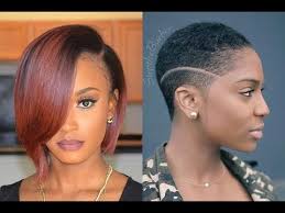 If you are fed up with the long lifeless tresses that look dull and motionless, trying to short haircuts that are bound to rejuvenate your hair. Short Hairstyles For Black Women 2019 Youtube