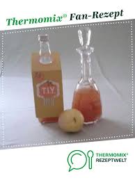 Fruchtiger Quittenlikor Rezept Quitten Likor Quittenlikor Rezept Rezepte Thermomix