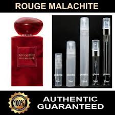 Eu de parfum vaporisateur spray. Armani Prive Rouge Malachite Travel Tester Sample 2ml 5ml 10ml Sizes Ebay