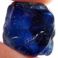 Pantone Spring 2014 Color Dazzling Blue Rough Sapphire Sapphire Gemstone Stones And Crystals Rocks And Gems