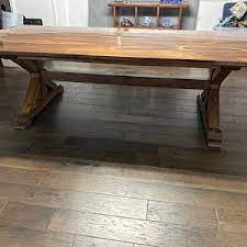 Seamless Trestle Table Frame Free Shipping Set Of Two W Frame Dining Farmhouse Table Legs 32 5 X 28 5 X 4 5 In 2021 Farmhouse Table Legs Table Frame Large Dining Room Table