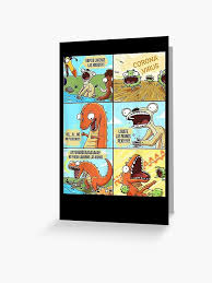 Lavate las manos Rex Greeting Card