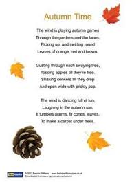 Autumn Time Poem Https Ift Tt 2oucpf7 Autumn Poems Kids Poems Autumn Poetry