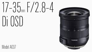 Tamron 17 35mm F 2 8 4 Di Osd Model A037 Ultra Wide Angle