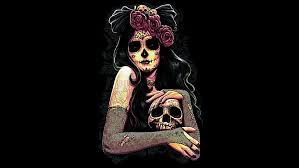 Maybe you would like to learn more about one of these? Hd Wallpaper Artistic Sugar Skull Day Of The Dead Fantasy Gothic Rose Wallpaper Flare