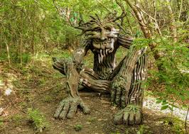 I purchased a goddess statue as well, and they will look amazing on my home altar! Pagan Traveler The Mysterious Origins Of The Green Man Matador Network
