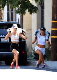 The countdown to rock is finally here. Sylvester Stallone S Daughters Scarlet Sofia Seen Working Out Hollywood Life