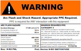 Valid Nfpa 70e Arc Flash Ppe Chart 2019