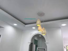 Lampu downlight terbahagi 2 iaitu:a. Pasang Lampu Dan Kipas Di Rumah Baru Coretan Murni Alysa