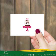 شعار لمحل كيك cake logo design cake logo logo design