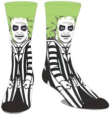 This article lists the characters that appear in the animated series. Beetlejuice 360 Character Crew Socks Men S At Mighty Ape Nz