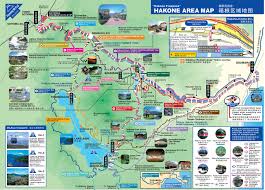 Hakone Map Hakone Day Trips From Tokyo Tokyo Tourist Map