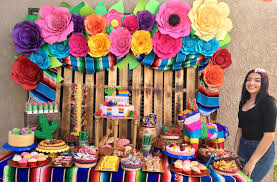 Mexican Fiesta Candy Table Mexican Birthday Parties Mexican Party Decorations Mexican Party Theme