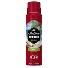 Amazon Com Old Spice Fresh Collection Body Spray Fiji 3 75 Oz Pack Of 4 Beauty