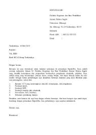 Cover letter magang bahasa indonesia. Contoh Cover Letter Untuk Magang
