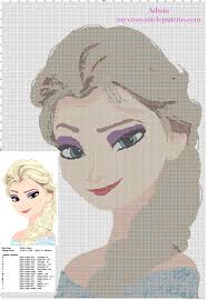 All the frozen disney charts below are check out these amazing supplies we found, including a frozen pinata , pin the nose on olaf , frozen party favors and ready to hang. Cross Stitch Pattern Wall Hanging For Children With Disney Princess Elsa Free Cross Stitch Patterns Simple Unique Alphabets Baby Frozen Cross Stitch Cross Stitch Disney Cross Stitch