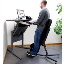 Office Furniture Standing Desk Standing From A Chair Sit Stand Desk Standing Desk Chair Standing Chair Ergonomic Desk Chair
