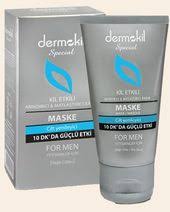 Dermokil Kil Etkili Maske Yagli Ciltler Erkek 50 G Maskeler Yuz Maskeleri Kilim