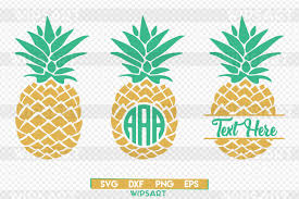 Download Pineapple Svg Pineapple Monogram Svg Ananas Monogram Svg 77142 Printables Design Bundles