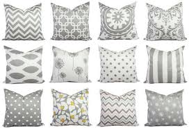 One Decorative Pillow Cover Grey Pillow Cover Custom Throw Etsy Grey Pillows White Throw Pillows Grey Pillow Covers