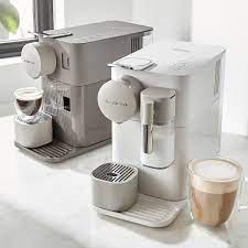 The lattissima plus has 2 coffee options and 3 milk options. De Longhi Warm Slate Lattissima One Espresso Maker Reviews Crate And Barrel Percolator Coffee Maker Percolator Coffee Coffee Maker