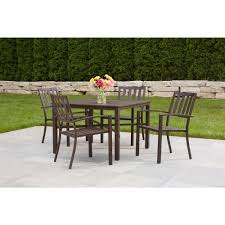 Hampton Bay Mix And Match Dark Bronze Stackable Metal Outdoor Dining Chair Fss60508a The Home Dep Outdoor Dining Chairs Outdoor Dining Outdoor Furniture Sets