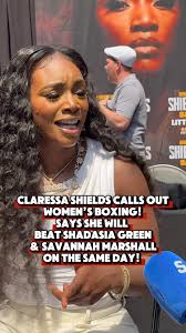 Claressa Shields wants all the smoke 💨