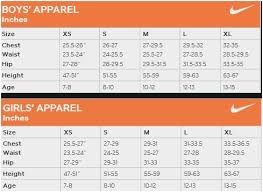 75 Cogent Boys Sizing Chart Shirts