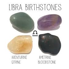 Libra September 23 October 22 Birthstones Crystal Kit 4 Etsy In 2020 Birthstones Zodiac Stones Crystals
