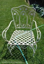 I see many ibles made with black pipe here but rarely do they mention any coatings to prevent rusting. How To Transform Rusty Metal Patio Furniture