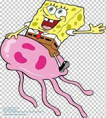 Spongebob Squarepants Supersponge Patrick Star Jellyfish Drawing Cartoon Png Animated Cartoon Anim Spongebob Jellyfish Spongebob Painting Jellyfish Drawing