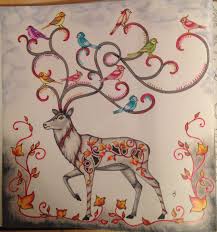 Blog onde podem colorir e aprender de uma forma divertida. Pin Em Enchanted Forest An Inky Quest Coloring Book