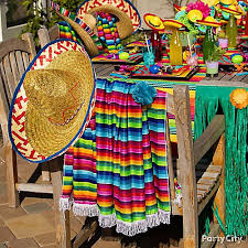This personalized fiesta themed graduation party is a popular . Colorful Fiesta Theme Party Ideas Party City