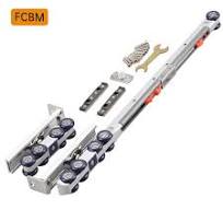 Accesorios deslizantes, sistema de seguimiento de amortiguador de cierre  suave, resorte de rodillo, sistema de puerta corredera de cierre suave