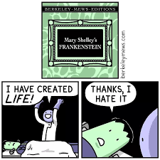 English Major Humor Literature Humor English Major Humor Frankenstein Book