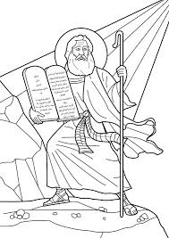 Download this adorable dog printable to delight your child. Moses Receives The Ten Commandments Coloring Pages Coloring Pages