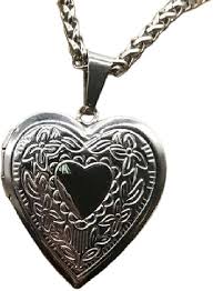 Heart and Locket Necklace