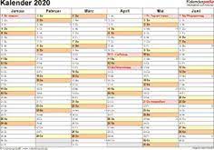 Jahreskalender 2021 mit feiertagen und kalenderwochen 20 Kalender Druckvorlagen Ideen Kalender Excel Vorlage Druckvorlagen