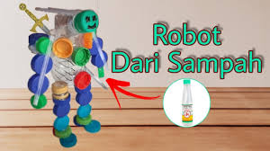 Demikianlah beberapa cara membuat kerajinan dari botol bekas yang mudah dan bisa dicoba dirumah. Cara Membuat Robot Dari Botol Bekas Kerajinan Dari Botol Bekas Youtube
