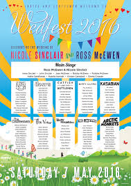 30 Awesome Festival Concert Wedding Table Plans Wedfest