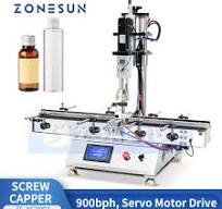 ZONESUN Semi-Automatic Capping Machines | Bottle Cap Sealers
