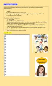 Aquí hay información detallada sobre ejemplos de textos instructivos de juegos para niños. Manual De Juegos De Patio Worksheet