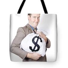 Download and use 10,000+ money bag stock photos for free. Business Man Holding Money Bag With Dollar Sign Tote Bag For Sale By Jorgo Photography