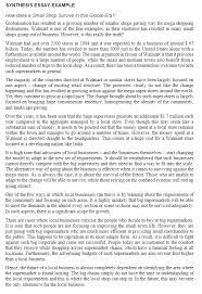 This page contains sample papers formatted in seventh edition apa style. Synthesis Essay Example And Definition At Kingessays C