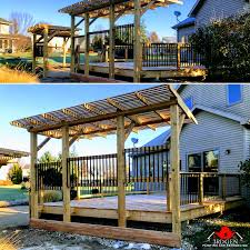 our madison wi deck builders will give you the custom features such as these metal railings to decks and porches composite deck building deck builders