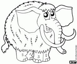 Ausmalbilder Mammut Zum Ausdrucken