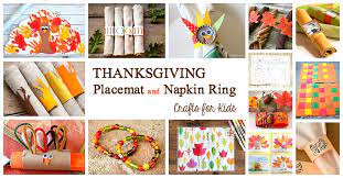 Check spelling or type a new query. Thanksgiving Crafts For Kids Napkin Rings And Placemats Kids Can Make Buggy And Buddy
