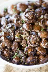 Perfect for christmas and the holiday season. Roasted Garlic Butter Mushrooms Dinner Then Dessert