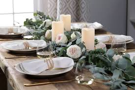 See more ideas about dinner party, party inspiration, party. The Diy Eucalyptus Garland Your Next Dinner Party Needs Eucalyptus Garland Table Decorations Decor Garlands