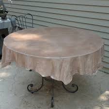 Concrete Table Cloth I Love This I Have The Perfect Outdoor Table Bottom To Use Concrete Diy Concrete Crafts Concrete Table